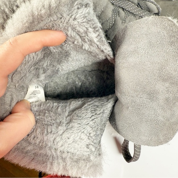 J. Crew Nordic Boots Gray Suede 8M - Picture 6 of 10